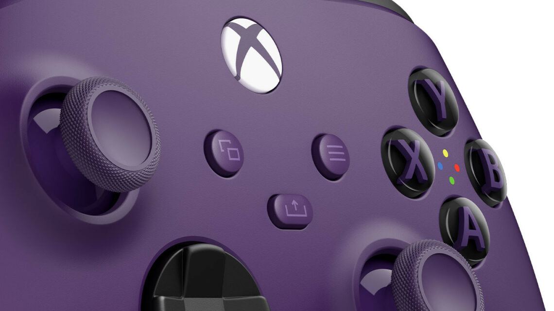 Microsoft представила новый беспроводной контроллер Xbox Astral Purple